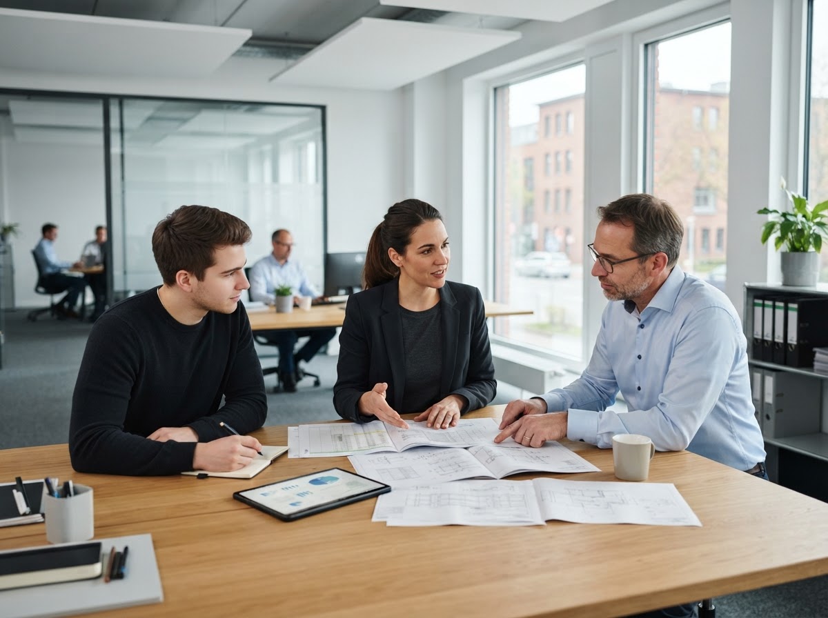 Stark Wertstein Team bei der Arbeit an datenbasierten Analysemodellen